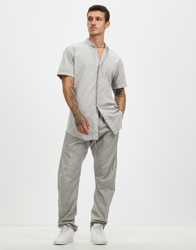 Surrounded By Ghosts - The Vanadium Linen Drawstring Pants