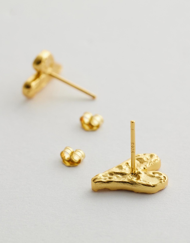 Native Sol - Rivellia Heart Earrings