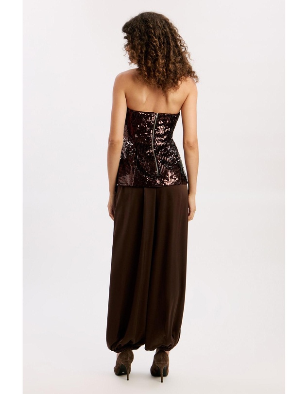 Bardot - Helenia Sequin Strapless Top