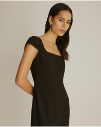 Atmos&Here - Sierra Suiting Midi Dress