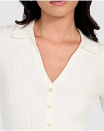 GUESS - Eco Ribbed Miranda Sweater Top