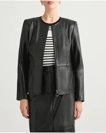 David Lawrence - Adelaide Leather Jacket
