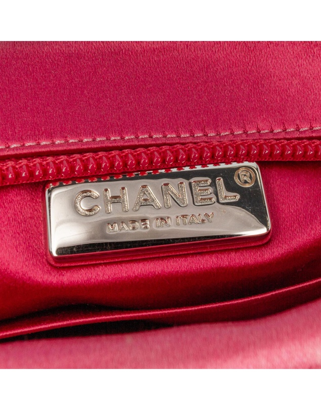 Pre-Loved by Azura Reborn - Pre-Loved chanel Camelia Clutch CrystalEmbellished