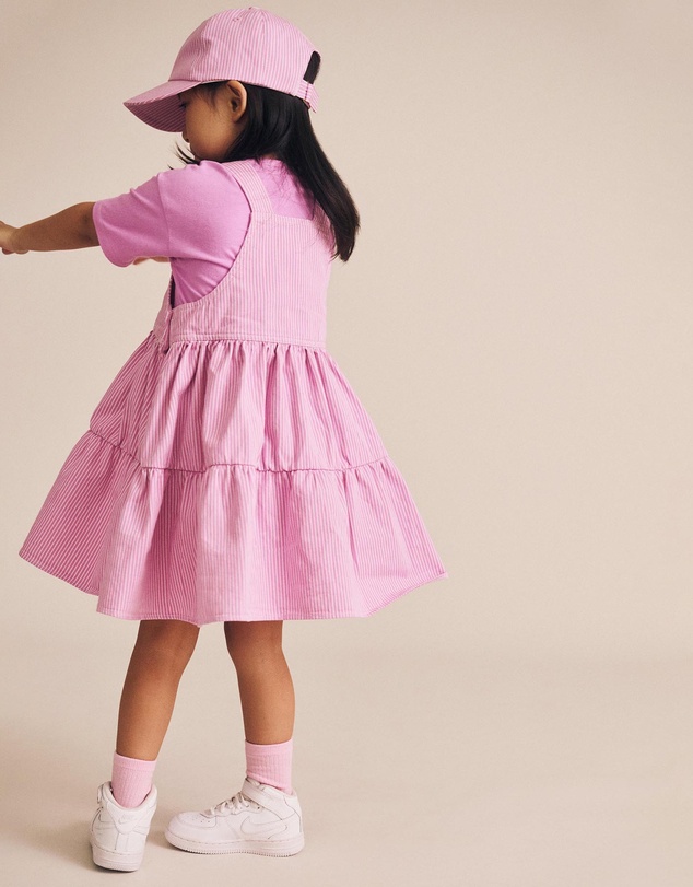 Huxbaby - Candy Stripe Pinafore Dress - Babies-Kids
