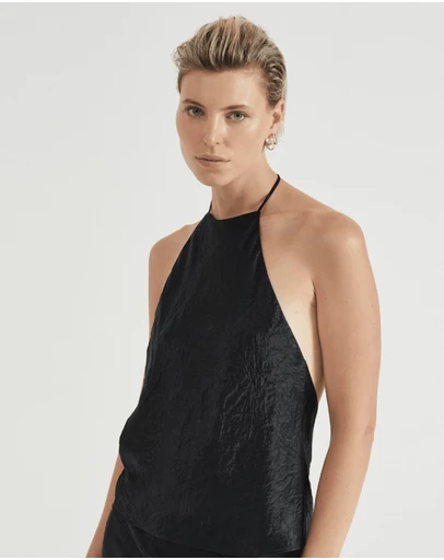 Third Form - Crush Bias Halter Top