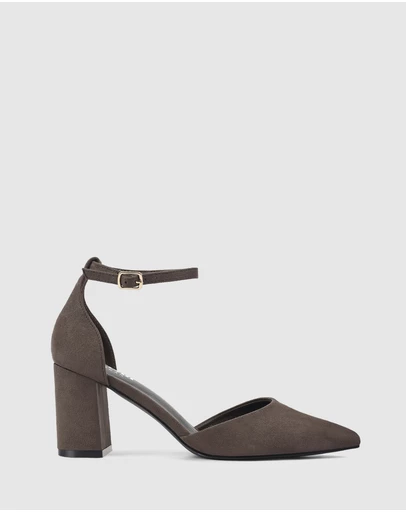 Verali - Eli Closed Toe Block Heels