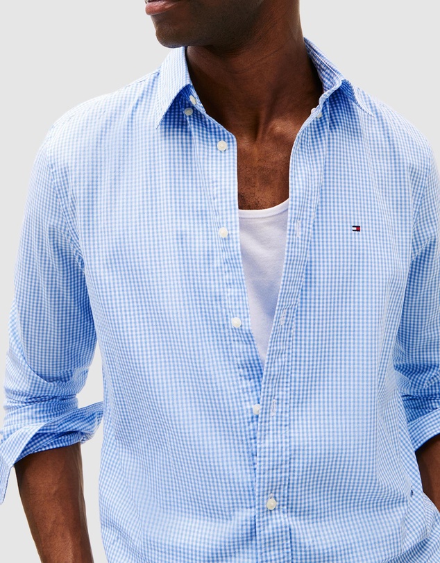 Tommy Hilfiger - TH Flex Gingham Check Regular Shirt