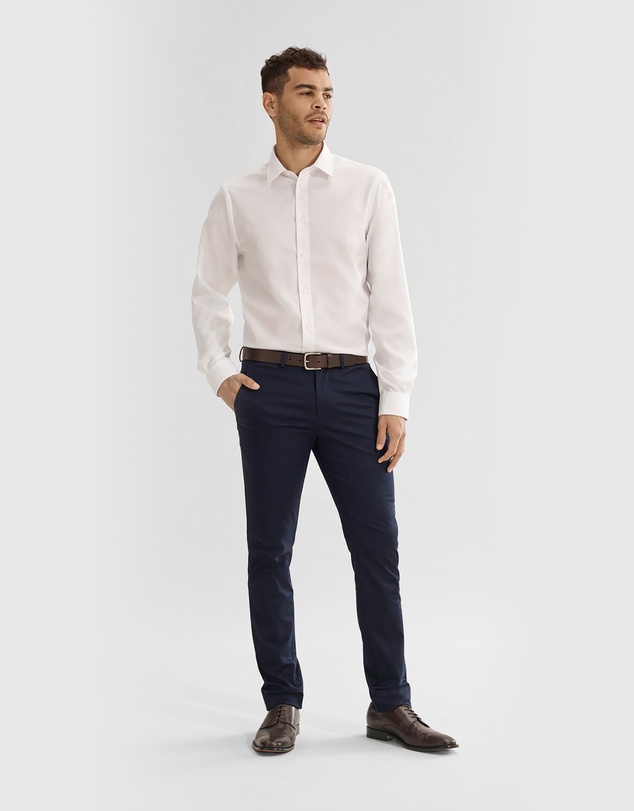 Country Road - Regular Fit Textured Travel Shirt
