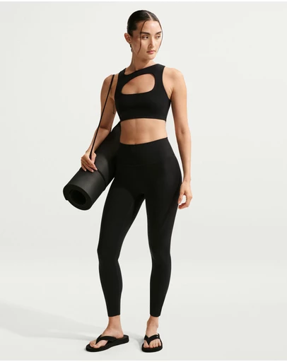 Nike - Zenvy High-Waisted 7/8 Leggings With No Front Seam