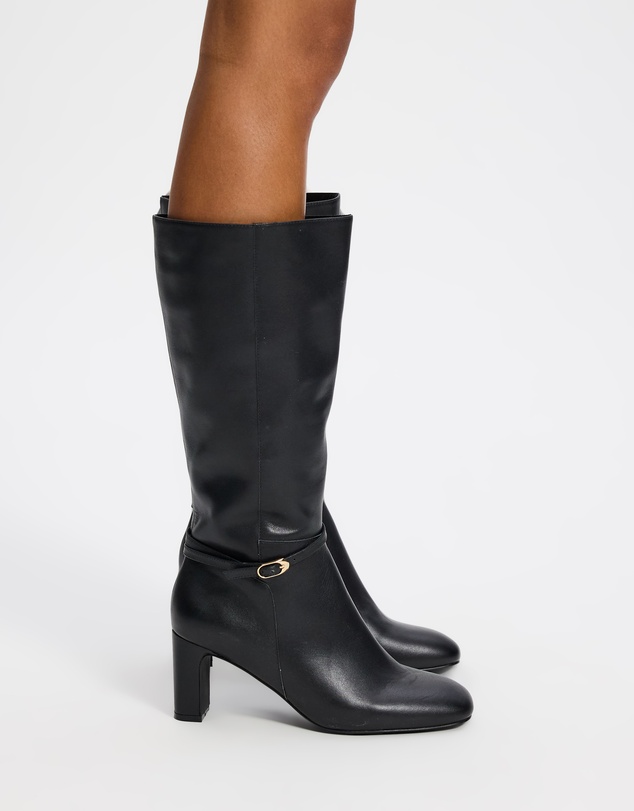 Atmos&Here - Maple Knee High Leather Boots