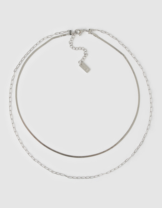 Arms Of Eve - Louie Silver Necklace