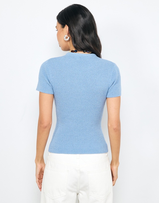 AERE - Vea Organic Cotton Textured Knit Tee