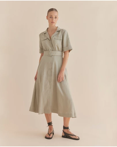 Amelius - Cadence Linen Dress