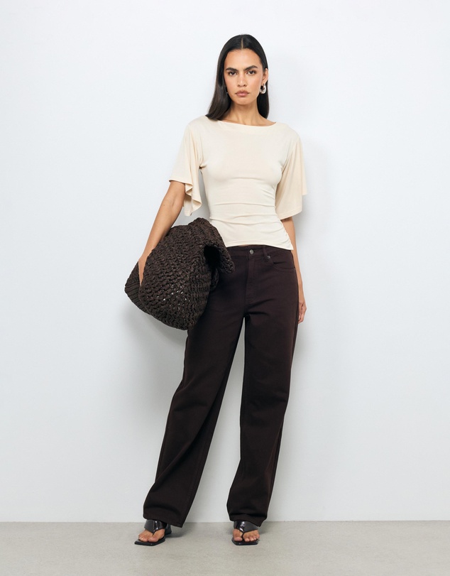 AERE - Aurelia Straight Leg Jeans