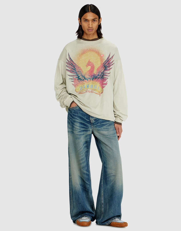 Diesel - T-Boxt-LS-AA1 T-Shirt