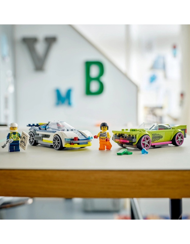 LEGO - 60415 Police Car and Muscle Car Chase