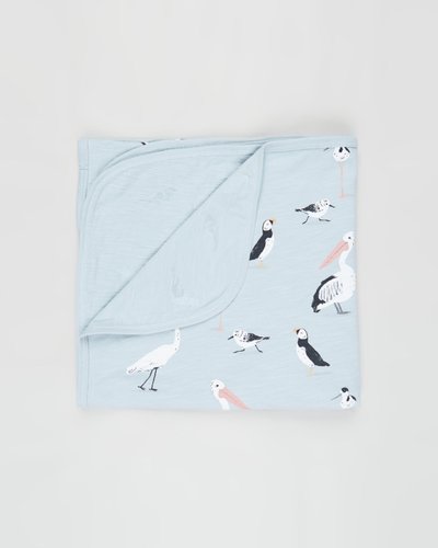 Seaside Print Bunny Rug