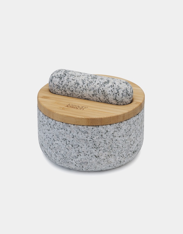 Joseph Joseph - Dash™ Pestle & Mortar with Bamboo Lid