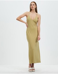 Third Form - Form Cross Back Midi Dress