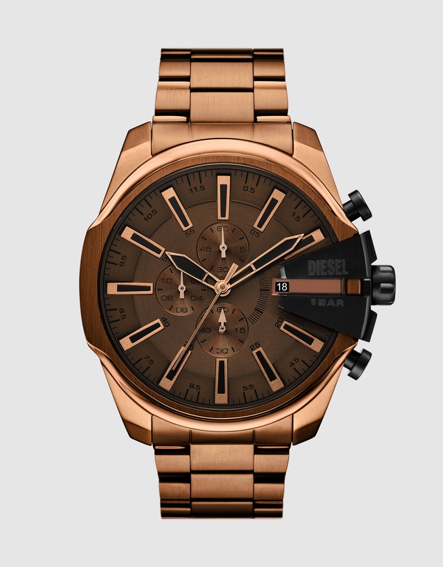Diesel - Mega Chief Slim Brown Chronograph Watch