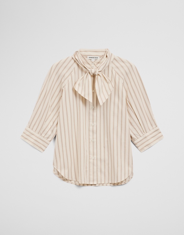 Country Road - Neck Tie Blouse