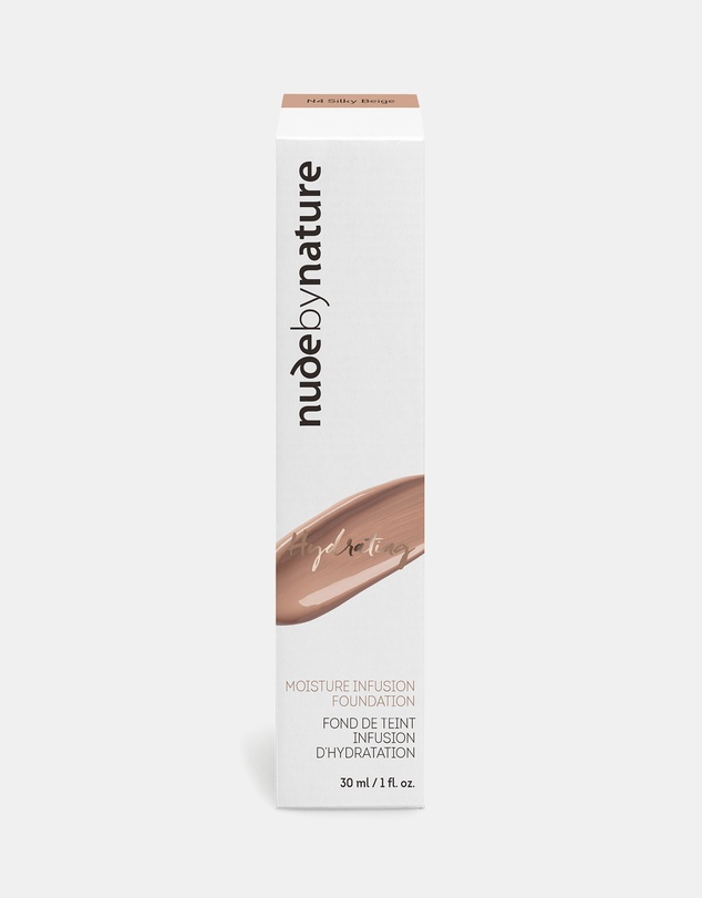 Nude by Nature - Moisture Infusion Foundation N4 Silky Beige
