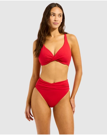 Seafolly - Seafolly Collective Wrap Front F Cup Bikini Top