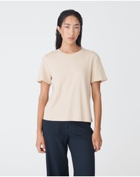 Forcast - May Relaxed Cotton T-shirt