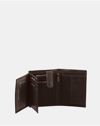 Pierre Cardin - Pierre Cardin Rustic Leather Tri-Fold Men's Wallet