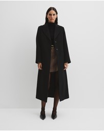 Country Road - Wool Felt Long Coat