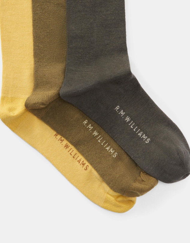 R.M.Williams - 3-Pack Longhorn Socks