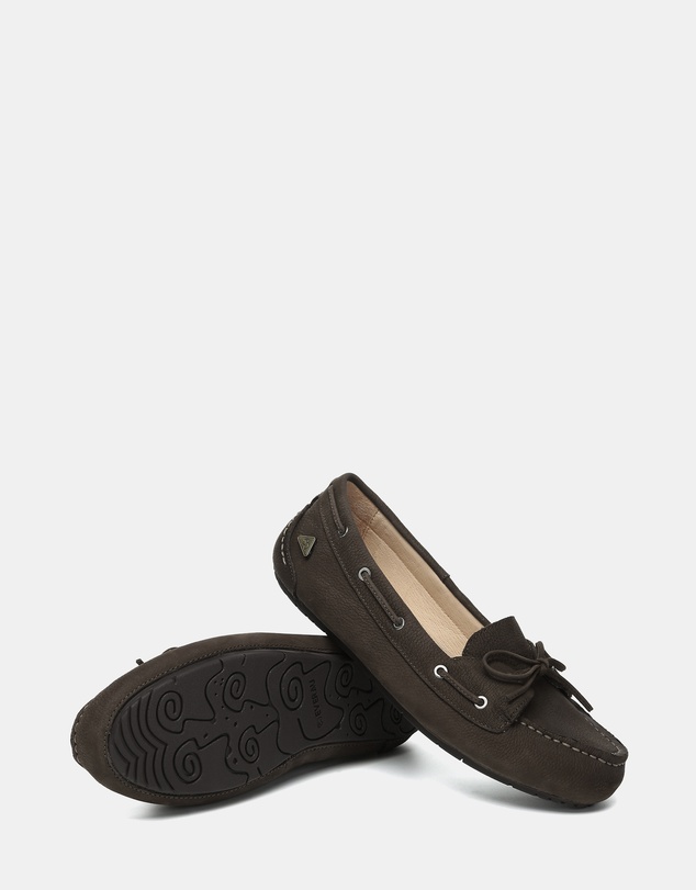 EVERAU - EverAU Ugg Monty Cow Leather Upper Loafer Oxfords Flats
