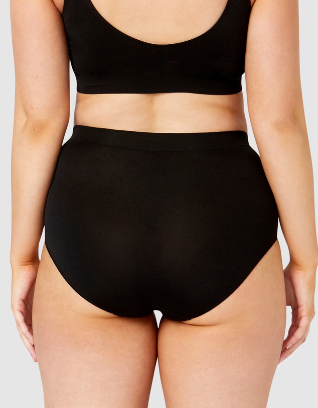 Ambra - 4 Pack Bare Essentials Recycled Nylon Full Brief