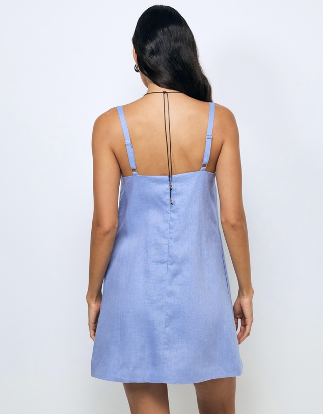 AERE - Haisley Linen Mini Dress