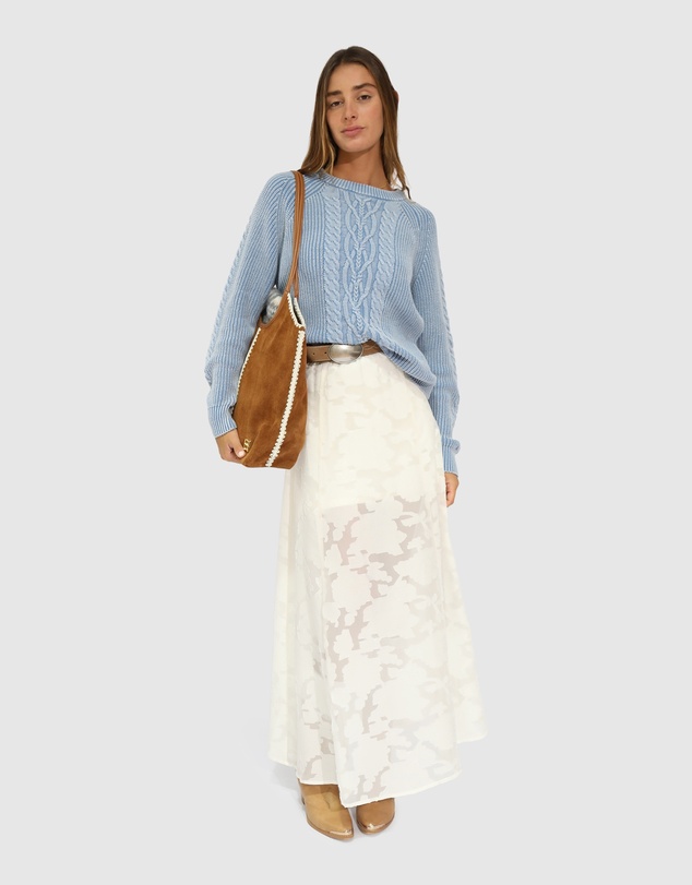 Belle & Bloom - Play It Cool Coupe Maxi Skirt