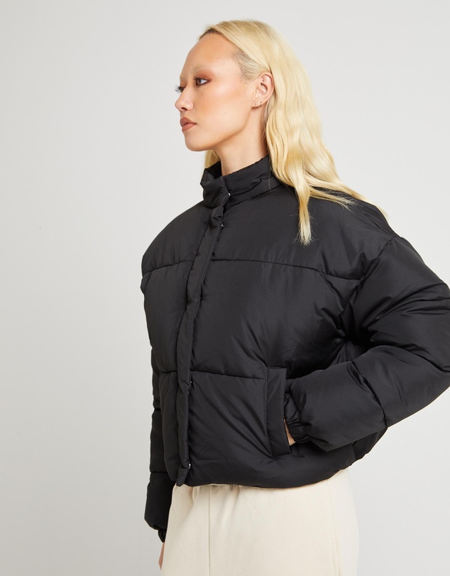 Subtitled - Casey Cropped Puffer Jacket