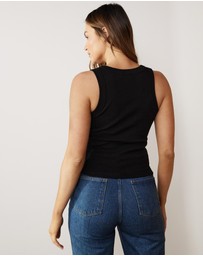 Atmos&Here - Organic Cotton Scoop Tank