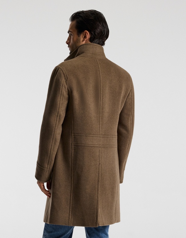 Calibre - Wool Funnel Neck Coat