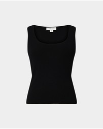 Forcast - Vivi Rib Knit Tank Top