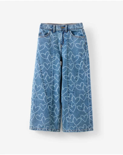 Cotton On Kids - Super Wide Leg Denim Jean