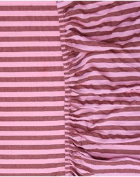 Mosey Me - Sundae Seersucker Fitted Sheet