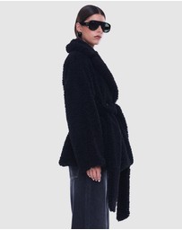 ENA PELLY - Quinn Faux Fur Robe