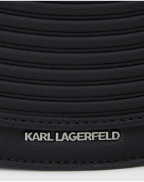 Karl Lagerfeld - K/Wellen Saddle Crossbody Bag