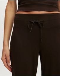 Cotton On Body Active - Ultra Soft Tie Front Wide Leg Pant