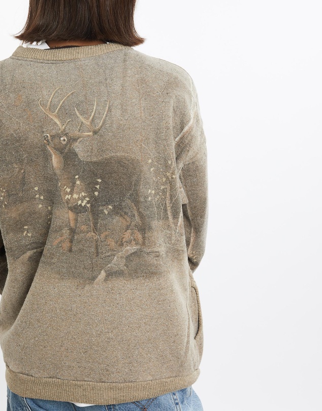 Vintage by The Real Deal - Pre Loved - Vintage 90s Dear Wildlife Sweatshirt