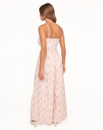 Petal & Pup - Madeira Jumpsuit - Peach Ditsy Floral
