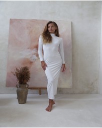 Mod Squad - Luxe Long Sleeve Slip Dress Base Layer