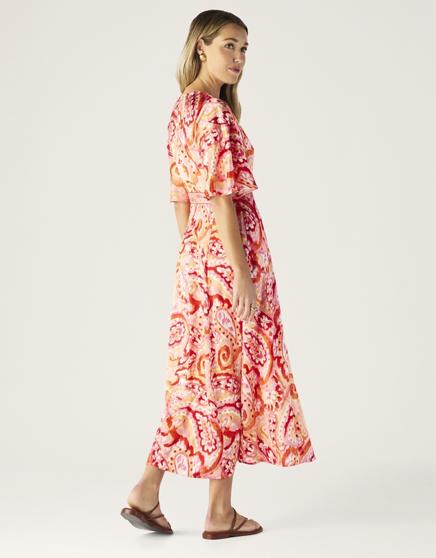MOS The Label - Serena Print Midi Dress