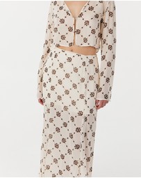 Third Form - Sheer Motion Maxi Skirt