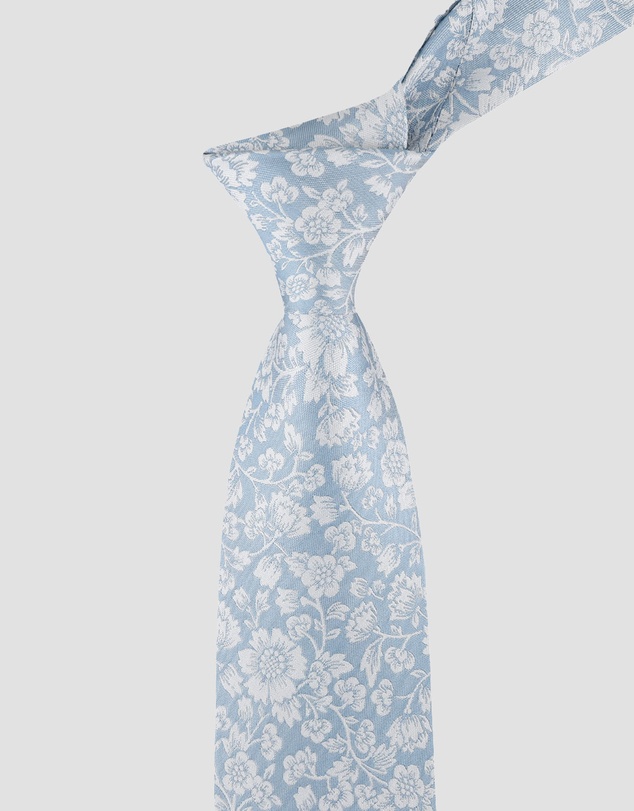 Abelard - Formal Botanical Jacquard Tie